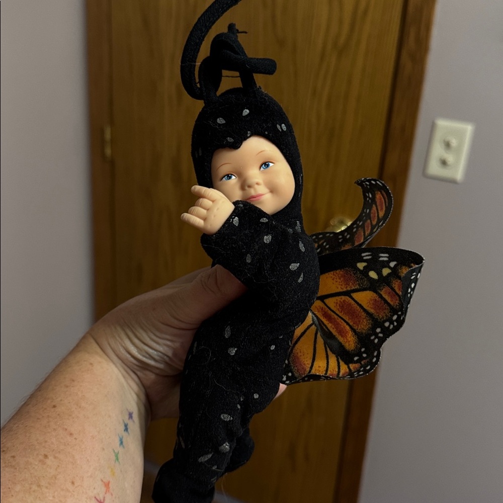 Anne Geddes Doll with Butterfly Wings